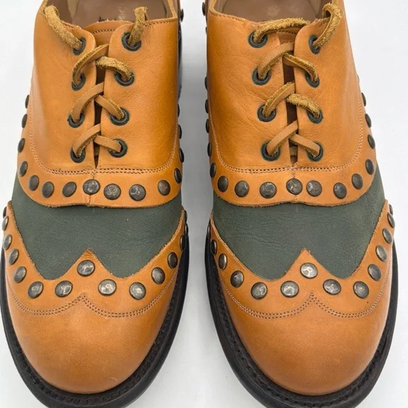 John Fluevog The Living 2.0 Studly, Studded Wingtip Oxford Shoes